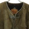 HAI SPORTING GEAR 80s Vintage Patchwork Mouton Jacket M Isseimi Sunburn Men's Used