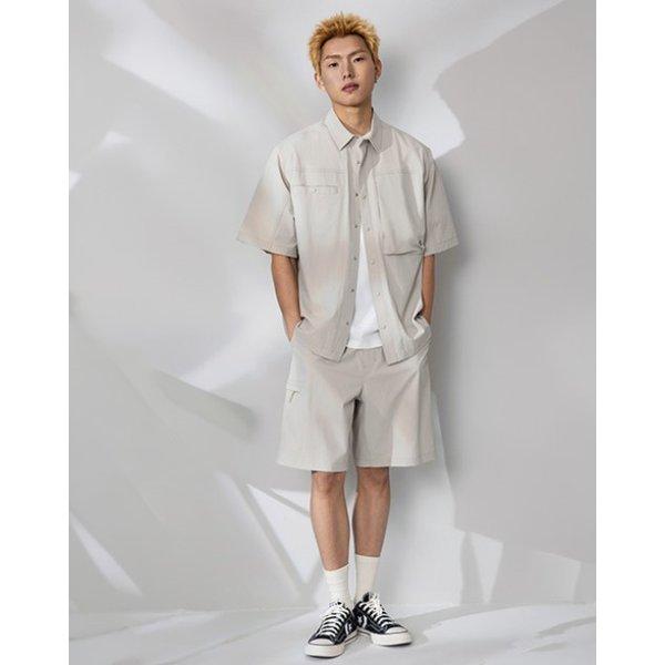 Converse Cool Fill Woven Utility Shorts Sage Smoke Mcj760 Gjr