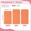 200Pcs 16.5x8.89cm Money Envelope Cash Envelopes Money Holder Bags Budgeting Saving Challenge Letter for Gift Checks Ticket Card