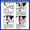 50pairs Mack's Ultra Soft Foam Earplugs Noise Reduction Comfortable Earplug Sleep Ear Plugs-M