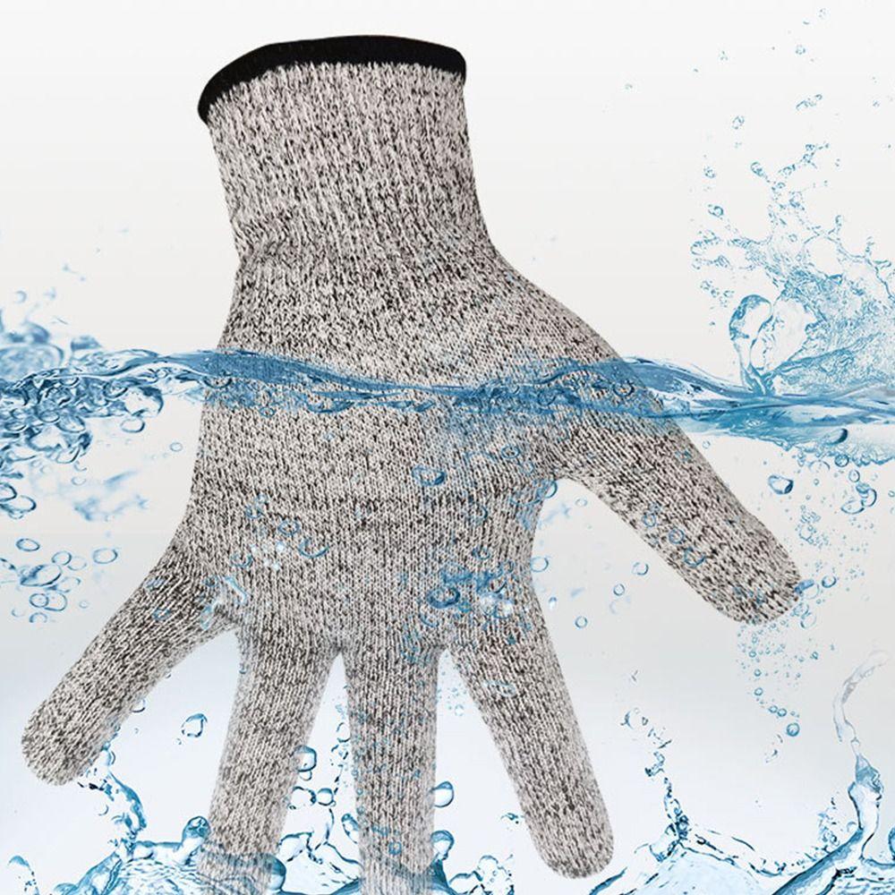 1pair Level 5 Safety Cutting Gloves High-strength Glass Cutting Gloves Anti-Cut Gloves  Gardening
