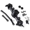 MIBIDAO Alu Alloy Extended / Stock Length Front Rear Axle for Axial SCX24 Deadbolt C10 Wrangler Gladiator Bronco 1/24 RC Car