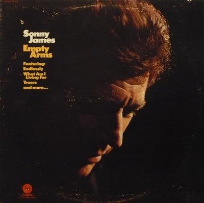LP Record SONNY JAMES - Empty Arms ST734 Capitol Records 1971 UK Folk Used