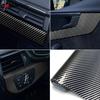 2D Glossy Carbon Fiber Wrap Black Silver Color Change Vinyl Films Car Wrap Film Auto Sticker Bubble Free Decal Auto Accessories