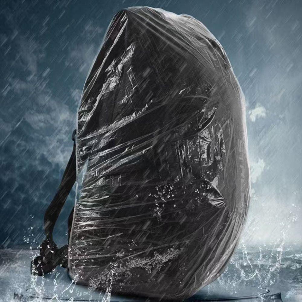 30 ks Jednorázový kryt na batoh proti dešti Průhledný kryt na batoh proti prachu Pro každodenní použití