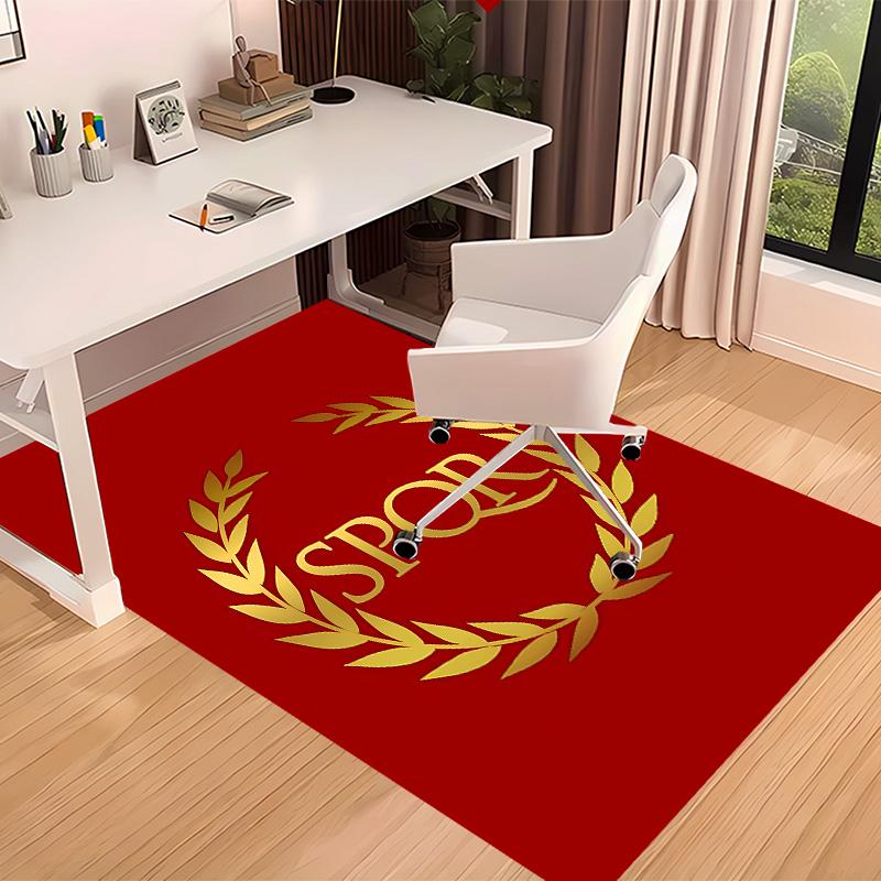 SPQR Roman Eagle1 Printed Absorbent Washable Carpet, Non-Slip Bathroom Mats, Kitchen Rugs, Yoga Mat,Living Room Entrance, Camping Picnic Rugs