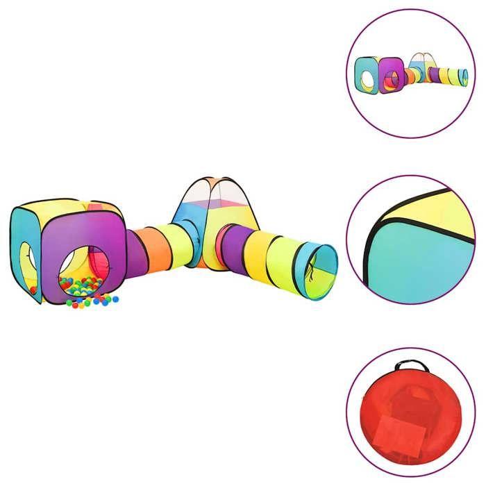 93683 vidaXL Tente de jeu pour enfants Multicolore 190x264x90 cm