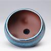 Round Succulent Flower Pot Round Glazed Thick Artistic for Offices Bedrooms Balconies