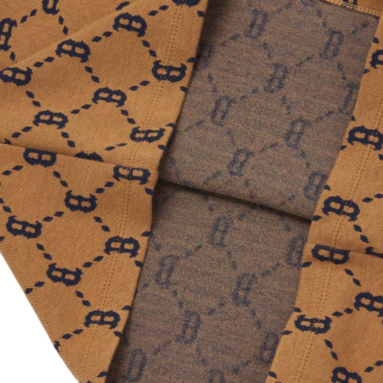 New MLB Old Flower Long Sleeved Dresses Women's Khaki 3FOPM0124-43BGD