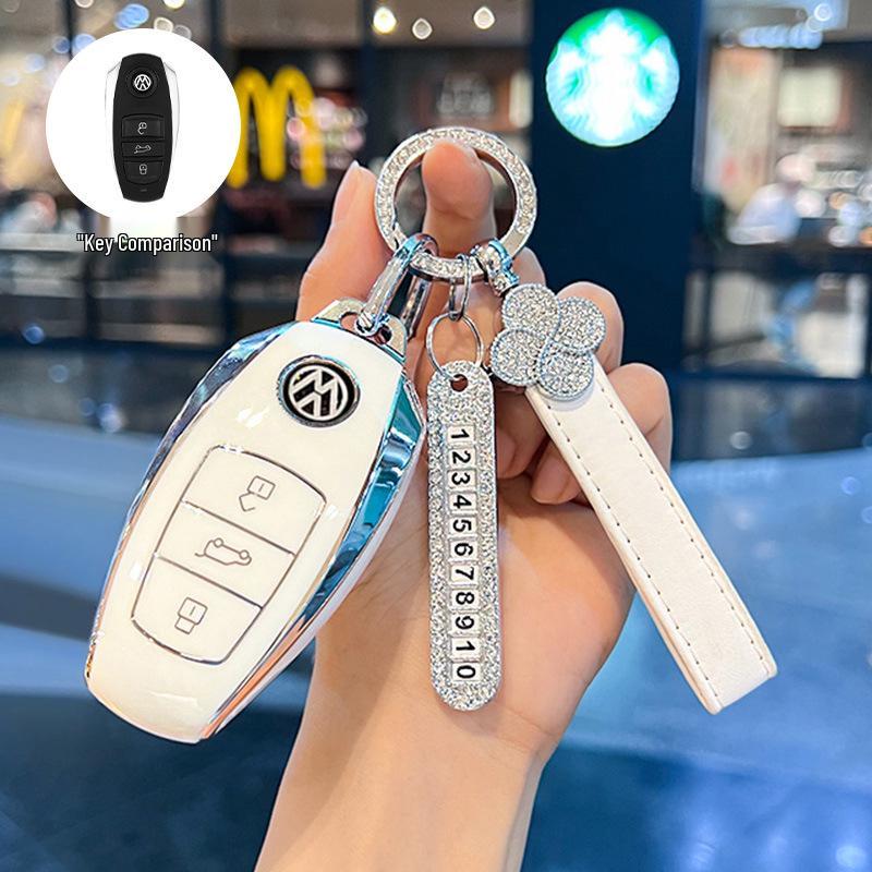 Key Cover for 2021 Volkswagen Touareg - Fits Imported Models 2017-2021