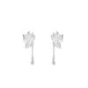 Hollow Lotus Seed Butterfly Tassel Earrings: Women's New Chinese Style, Luxurious Summer 2025 Niche Design.