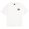 OKSTAR Cool Cotton Oversized Mini Me Friends Brodog Embroidered Short Sleeve T-Shirt