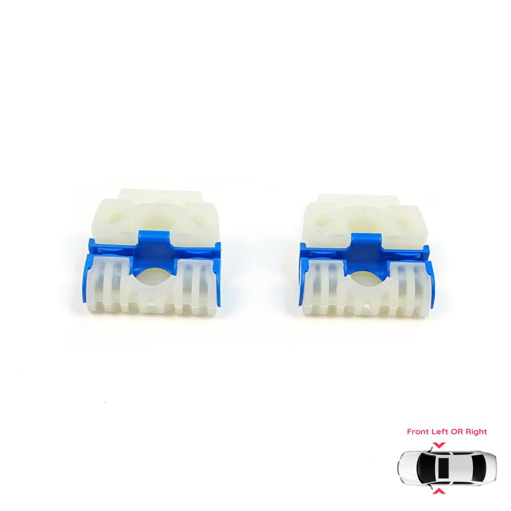 EWR219+EWR220 Window Regulator Repair Clips A+B Front for VW Golf MK5 2003-2009 Jetta A5 1K 2005-2010 1K4837461