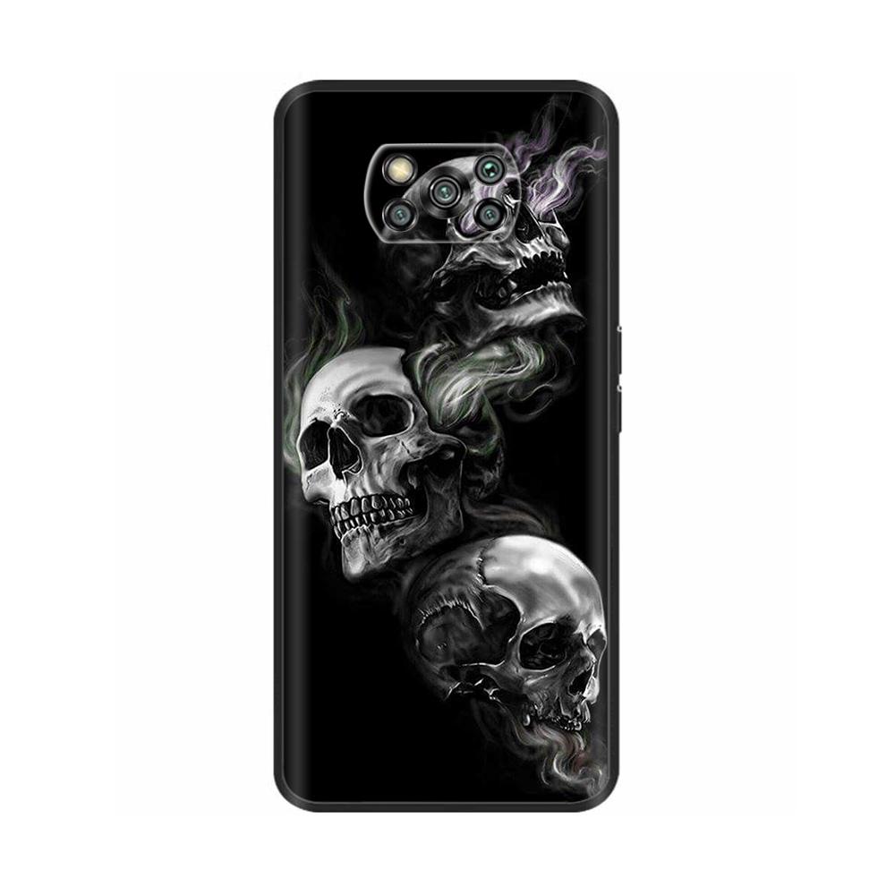 For Xiaomi Poco X3 NFC Case Printed Cartoon Silicone Back Cover Soft Bumper Phone Case For POCO X3 Pro X 3 TPU Case Funda 6.67''
