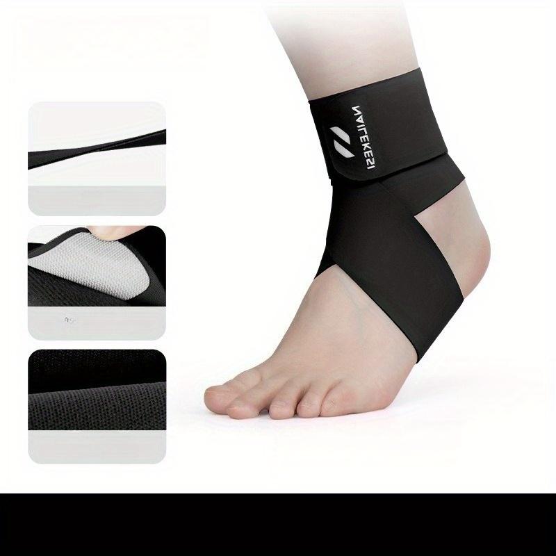 

1 шт. Защита голеностопа - Защита голеностопа Чехол Футбол Ахиллово сухожилие Чехол Скакалка Бадминтон Носимая обувь Защита стопы чёрный