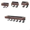 Wall Hanger Key Holder Ornament Wood Easy Installation Space Saving Sturdy Decorative Mounted