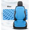 3D Textured Breathable Cooling Summer Car Seat Cushions,Ice Silk Fabric Front Dual-Seat Pads, Easy Installation No Straps Need