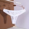 Bow Lace Seamless Panties Low Waist Mesh Lace Briefs Breathable Flower Underwear for Women  Girl