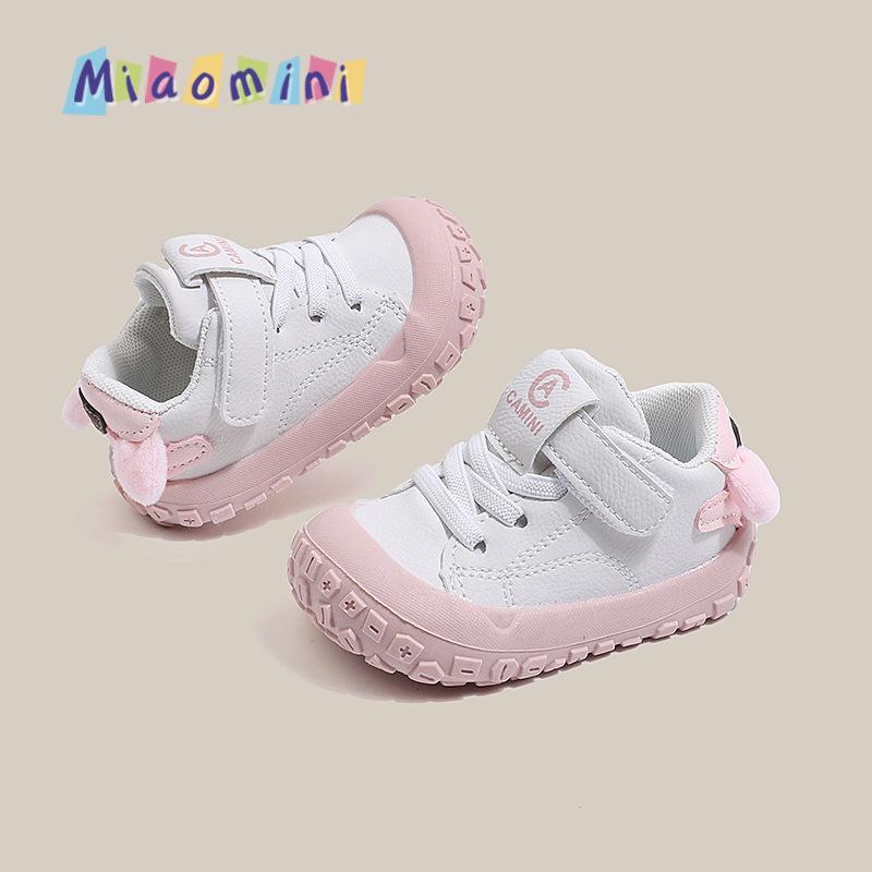 Spring & Autumn Korean-Style Casual Soft Sole Walker Shoes for Toddlers (1-3 Years) - Unisex, Comfortable, Anti-Kick