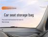 Car Seat Back Organizer with Tray & Tissue Box