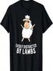 Easily Distracted By Lambs Funny Lamb Love Sheep T-Shirt