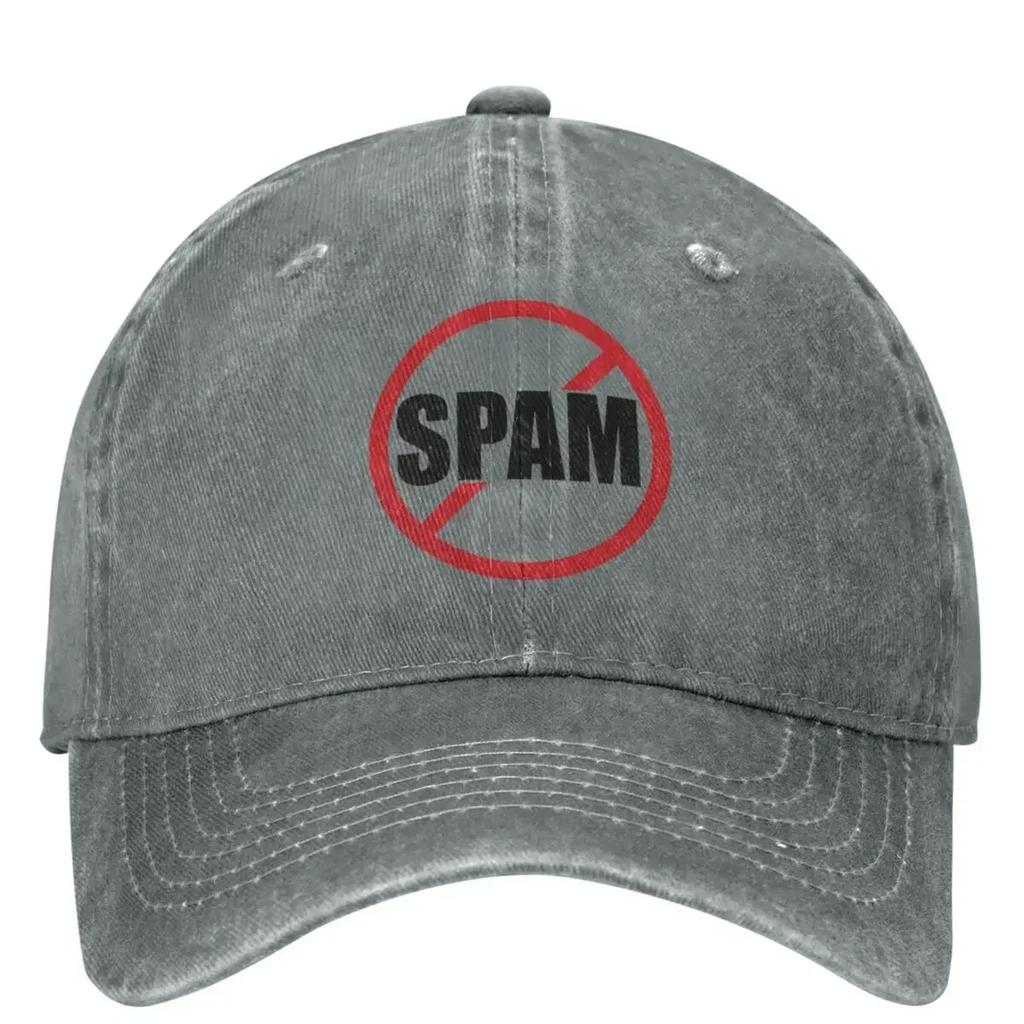 Lässige Baseballkappe mit Spam-Muster, Briefkasten-Logo, Laufmütze im Hippie-Stil, Sommer-Großhandel, Unisex, stylische Snapback-Kappe für Erwachsene