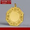 1 pz Specchio Bagua in Metallo Tai Chi Bagua Specchio Convesso/Concavo Decorazione Murale Ciondolo Portatile Accessori Feng Shui Stile Cinese