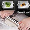 Double-Sided Cutting Board Multi-Functional Stainless Steel Chopping Board Thickeness Non-Slip Kitchen Food-Grade Cutting Board