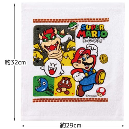 Skater towel towel set of 3 Super Mario 23 OAC1T-A