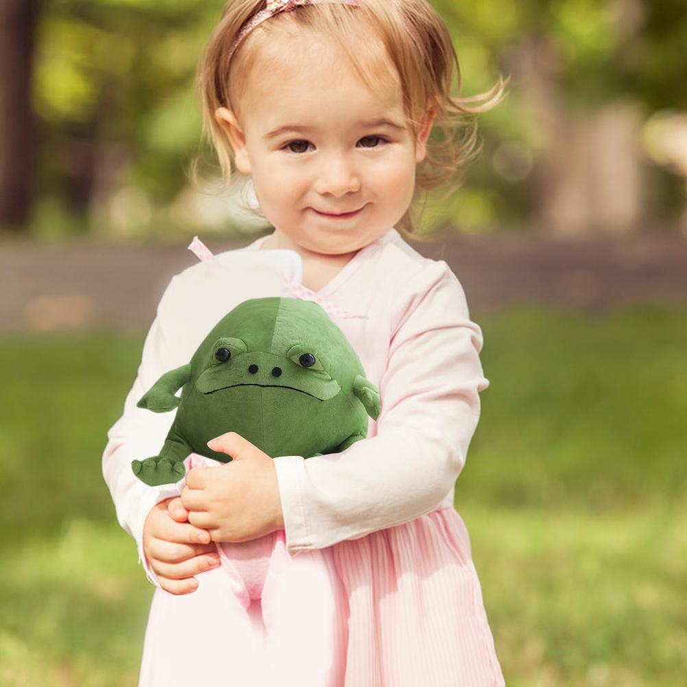Pelúcia Fofa Feia de Sapo Desenho Animado Brinquedos de Animais de Pelúcia Decoração de Casa Presente para Crianças Meninas Meninos