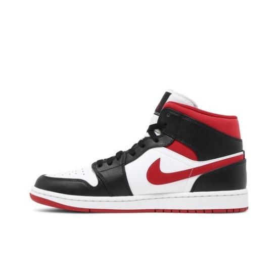

Air Jordan 1 Mid Черный/Красный 554724-122 EU 44 белый/красный