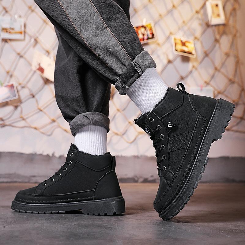 Women Men Boots Platform Unisex Motorcycle Boots Fashion Unisex Chunky Shoes Metal Decor Black Motorcycle Boots Women boots