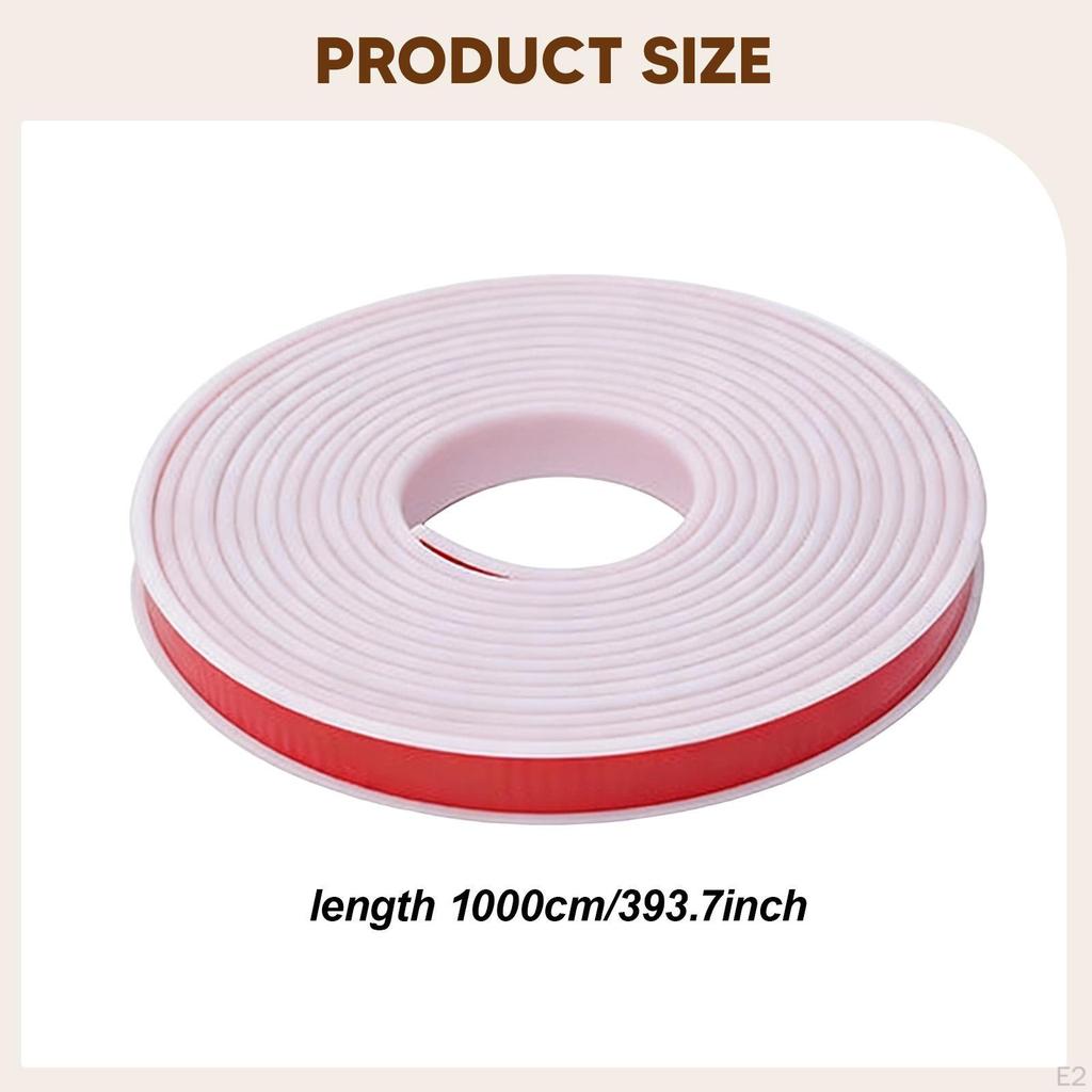 U Shape Edge Banding 10M Self Adhesion Veneer Edging for Counter Hardboard
