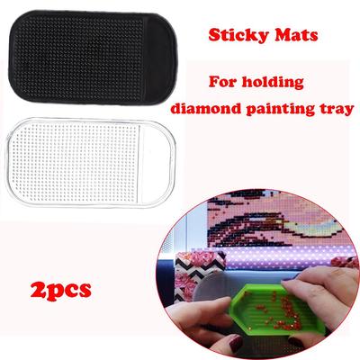 Kreuzstich Rutschfeste Matte Magische Klebrige Matten Diamanten Schalenhalter Diamond Painting Zubehör