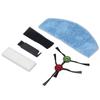 Sweeper Filter Side Brush Mop Cloth Efficient Washable Reusable Sweeper Accessories Kit for Laresar