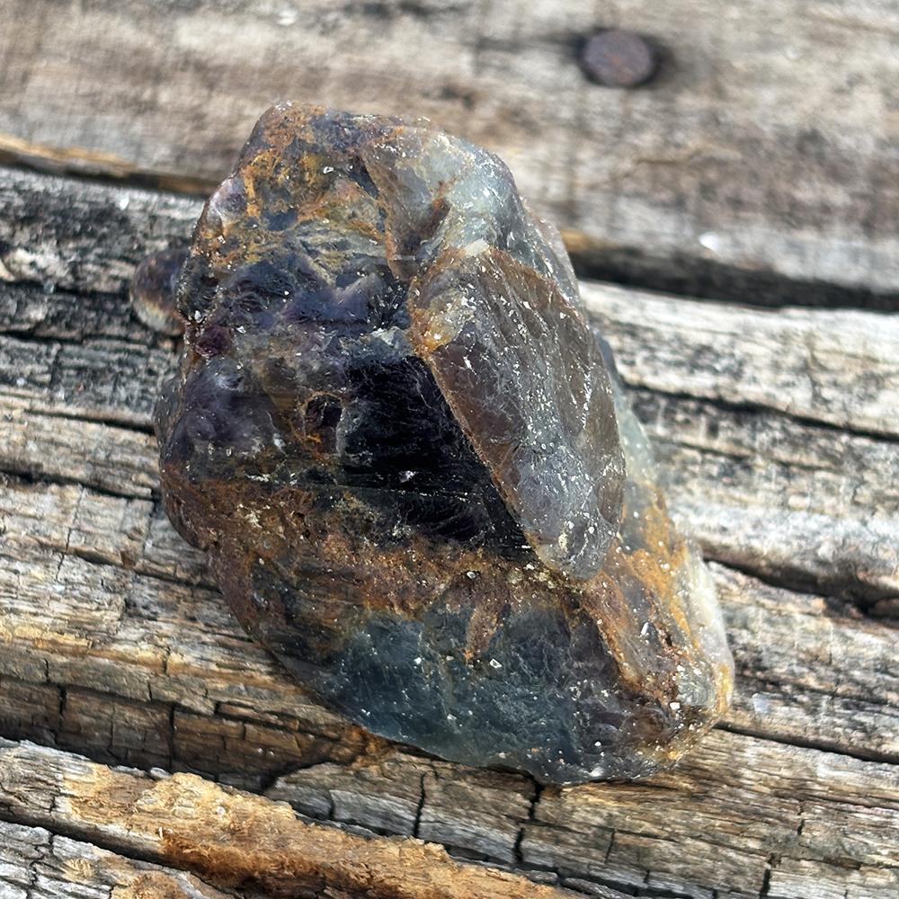Natural Multi Color Uncut Fluorite, Certified 529 Ct Earth Mined Rough Gemstone