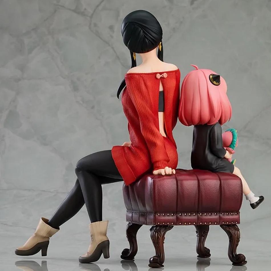 15CM Anime Figure Anya Alstreim Yor Forger Action Table Decoration Model Toy Gift For Children SPY FAMILY PVC Poseable Articulated Scale Detailed