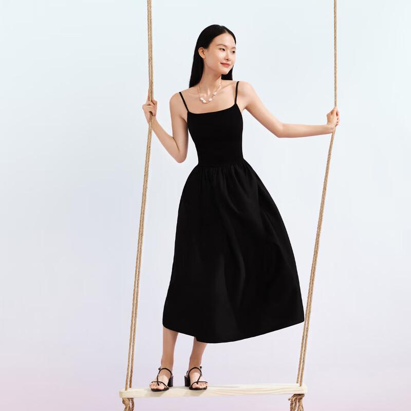 

OVV Женское миди-платье А-силуэта из комбинированного тутового шелка 155/80A(S)