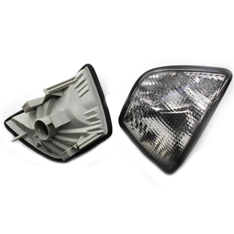For BMW E36 318i 328i M3 Turn Signal Light With Gray White Lens Replacement