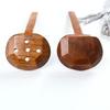 1pcs Ramen Soup Spoon Japanese Noodles Soup Spoon with Holes Wooden Kitchen Large Spoon Dinnerware Cooking Utensils