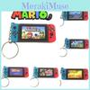 Super Mario Modelo de Console de Jogo Switch Chaveiro Pingente Argola de Chave Para Crianças Presentes Natal