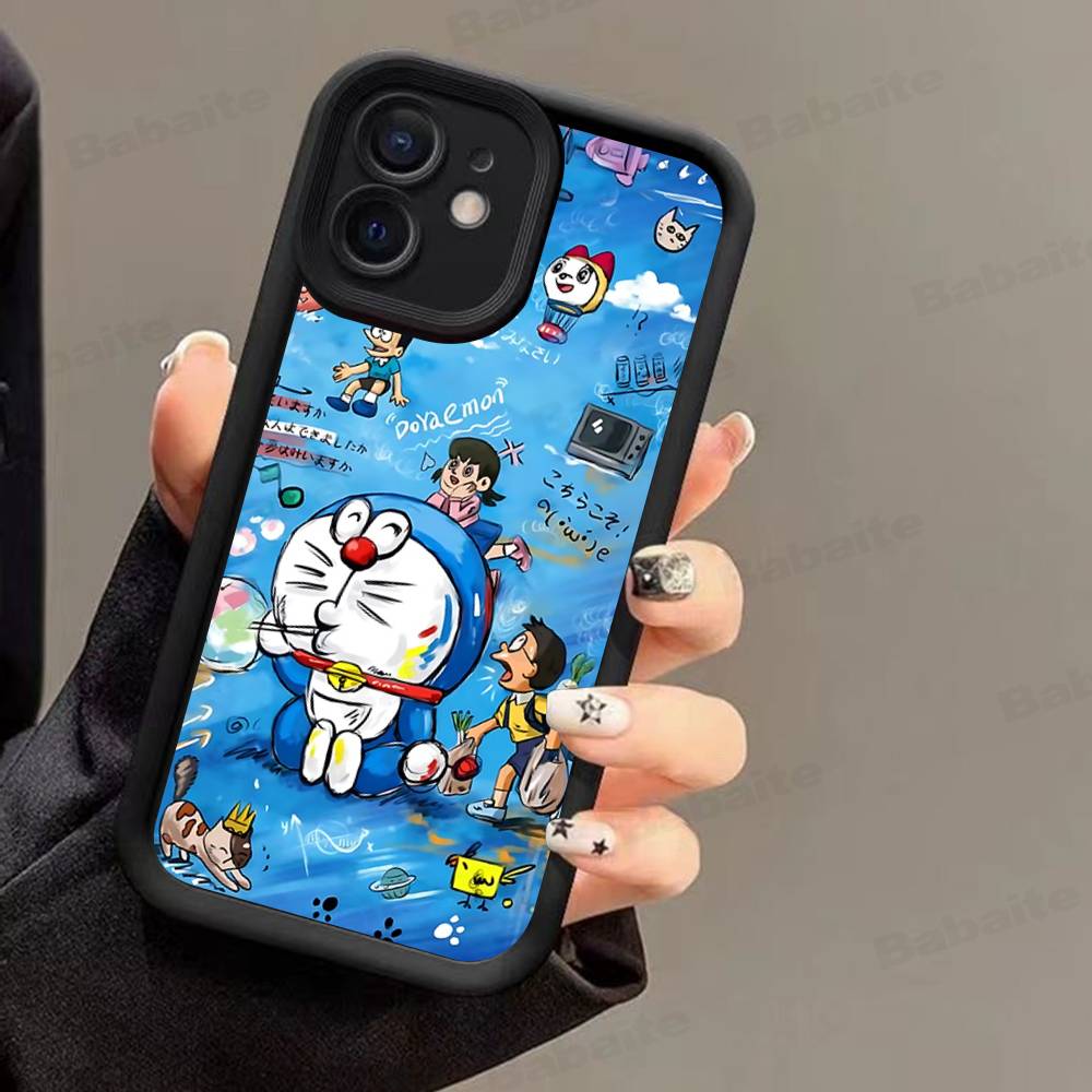 

Cartoon D-Doraemons Phone Case For IPhone 17 16 E 15 14 13 12 11 Pro Max Plus Back Cover iPhone 12