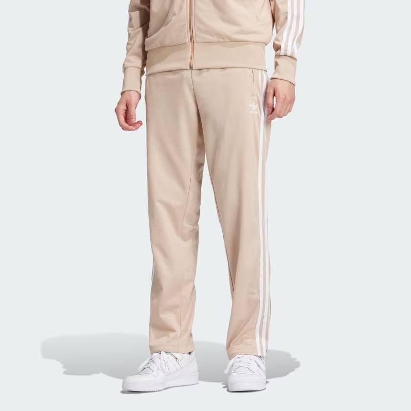 Adidas Originals Classics Firebird Track Pants With Elastic Waist And Zipper Pockets Men Bottoms Magical-Beige IY9894
