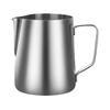 Coffee Frother Jug with Scale Stainless Steel Milk Frothing Pitcher, Professional Latte Art Cup Espresso Tool Measurement Scale, Dripless Spout