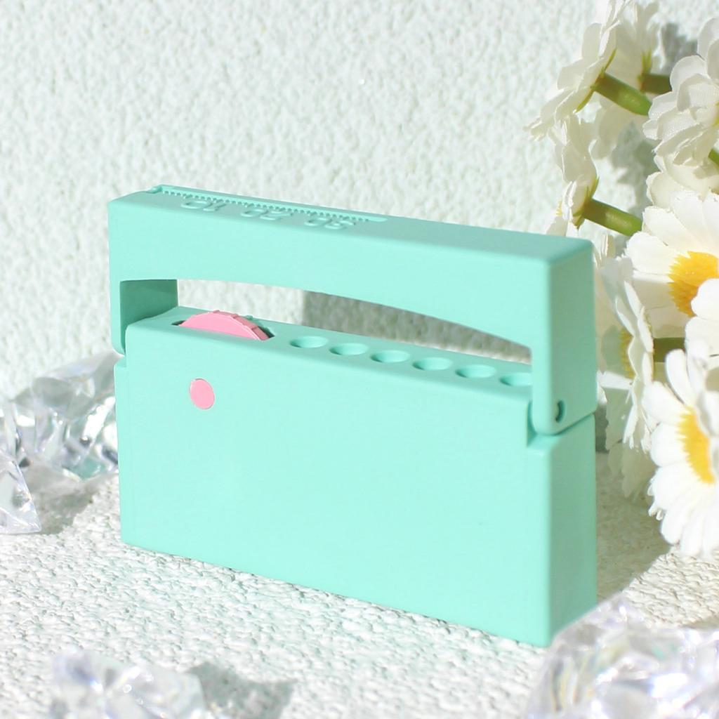 Dental Autoklavierbare Desinfektion Endo Feilenhalter Box Für Wurzelkanalfeilen Instrument 6 Löcher Zahnarztwerkzeug