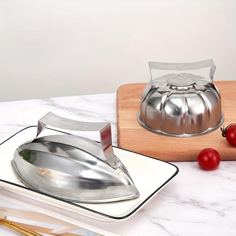 Easy Shape, Stainless Steel Japanese Style Onigiri Rice Ball Mold , Perfect for Clogs , Pumpkin Rice Balls, Ideal for Home and Restaurant Use