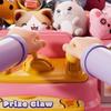 Mini Claw Machine Toys Dual Power Supply Children Electric Coin Operated Clip Doll Game Machines Kids Birthday Christmas Gifts