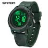 Sanda Youth Camouflage Luminous Multifunctional Waterproof Sports Watch