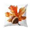 Home Decor Autumn Oak Leaves And Acorns Throw Pillow Covers Pattern Cushion Cover Suitable For Sofa Bedroom Car Pillow Cover