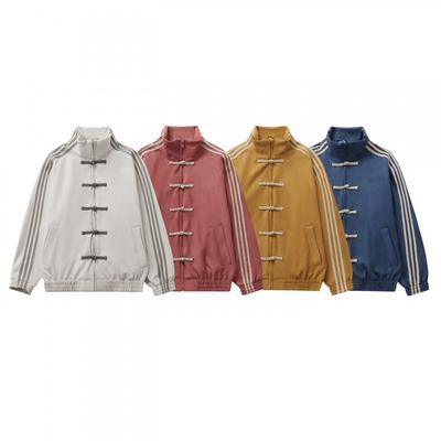 Jachetă de bumbac unisex cu guler înalt Îmbrăcăminte exterioară caldă casual Modă pentru tineri